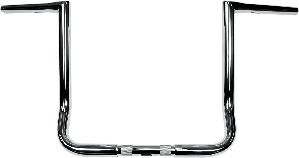LA CHOPPERS 1-1/4" Twin Peaks Touring Handlebar - 14" - Chrome LA-7361-14 — image 1