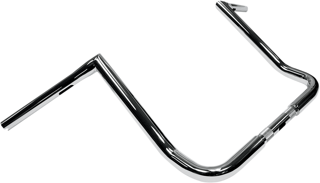 LA CHOPPERS 1-1/4" Twin Peaks Touring Handlebar - 14" - Chrome LA-7361-14 — image 2