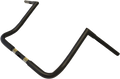 LA CHOPPERS 1-1/4" Twin Peaks Touring Handlebar - 14" - Flat Black LA-7361-14M — image 1