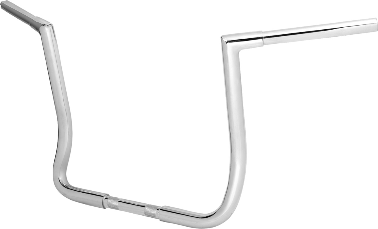 LA CHOPPERS Pre-Wired Twin Peaks Handlebar - 1-1/4" x 14" - Chrome LA-7361-14W — image 2