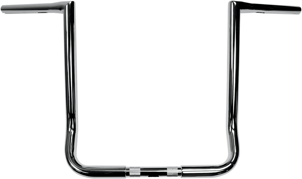 LA CHOPPERS 1-1/4" Twin Peaks Touring Handlebar - 16" - Chrome LA-7361-16 — image 1