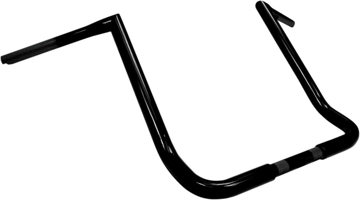 LA CHOPPERS 1-1/4" Twin Peaks Touring Handlebar - 16" - Black LA-7361-16B — image 2