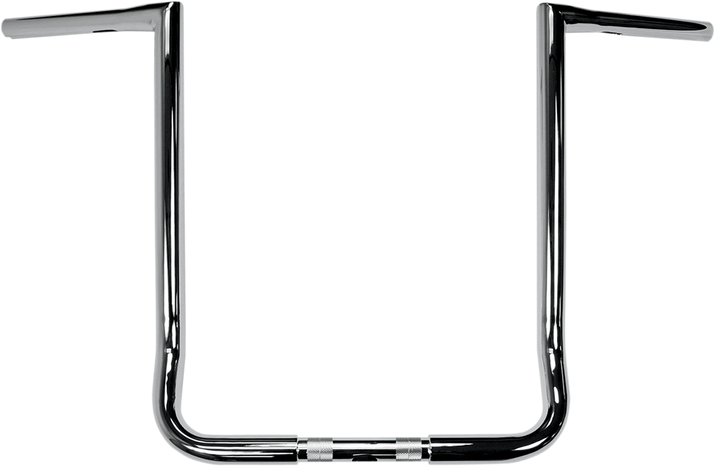 LA CHOPPERS 1-1/4" Twin Peaks Touring Handlebar - 18" - Chrome LA-7361-18 — image 1