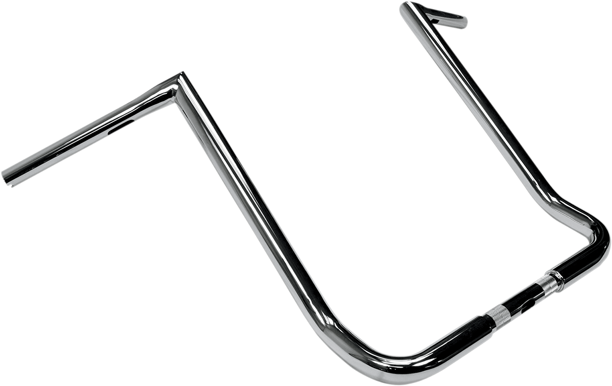 LA CHOPPERS 1-1/4" Twin Peaks Touring Handlebar - 18" - Chrome LA-7361-18 — image 2