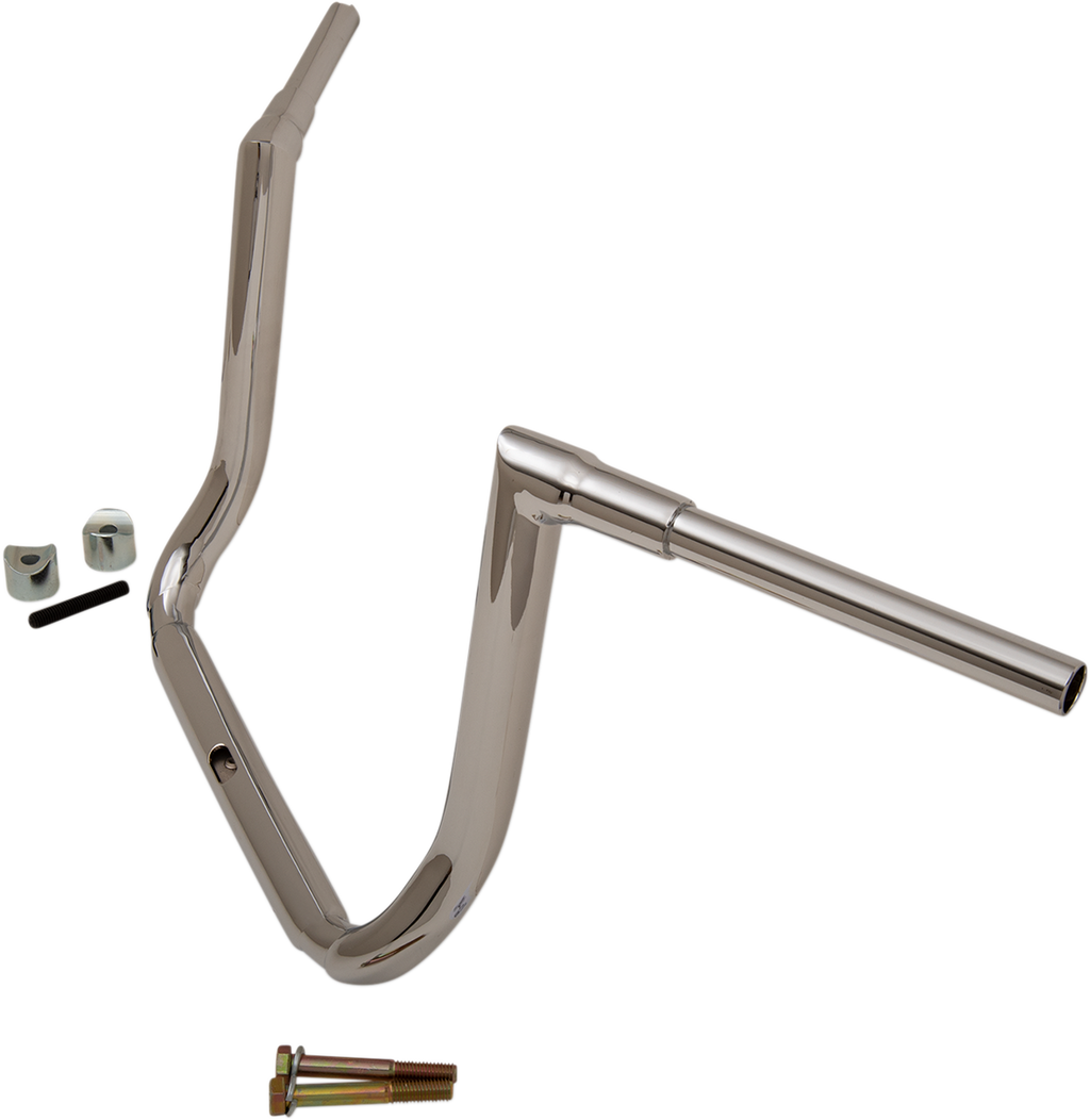 LA CHOPPERS 1-1/2" Grande Twin Peaks Touring Handlebar - 14" - Chrome LA-7364-14 — image 2