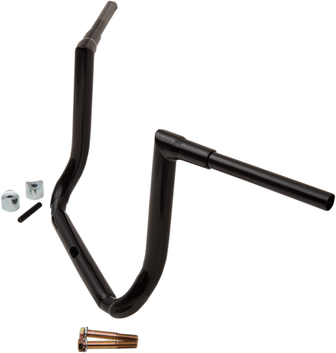 LA CHOPPERS 1-1/2" Grande Twin Peaks Touring Handlebar - 14" - Black LA-7364-14B — image 2