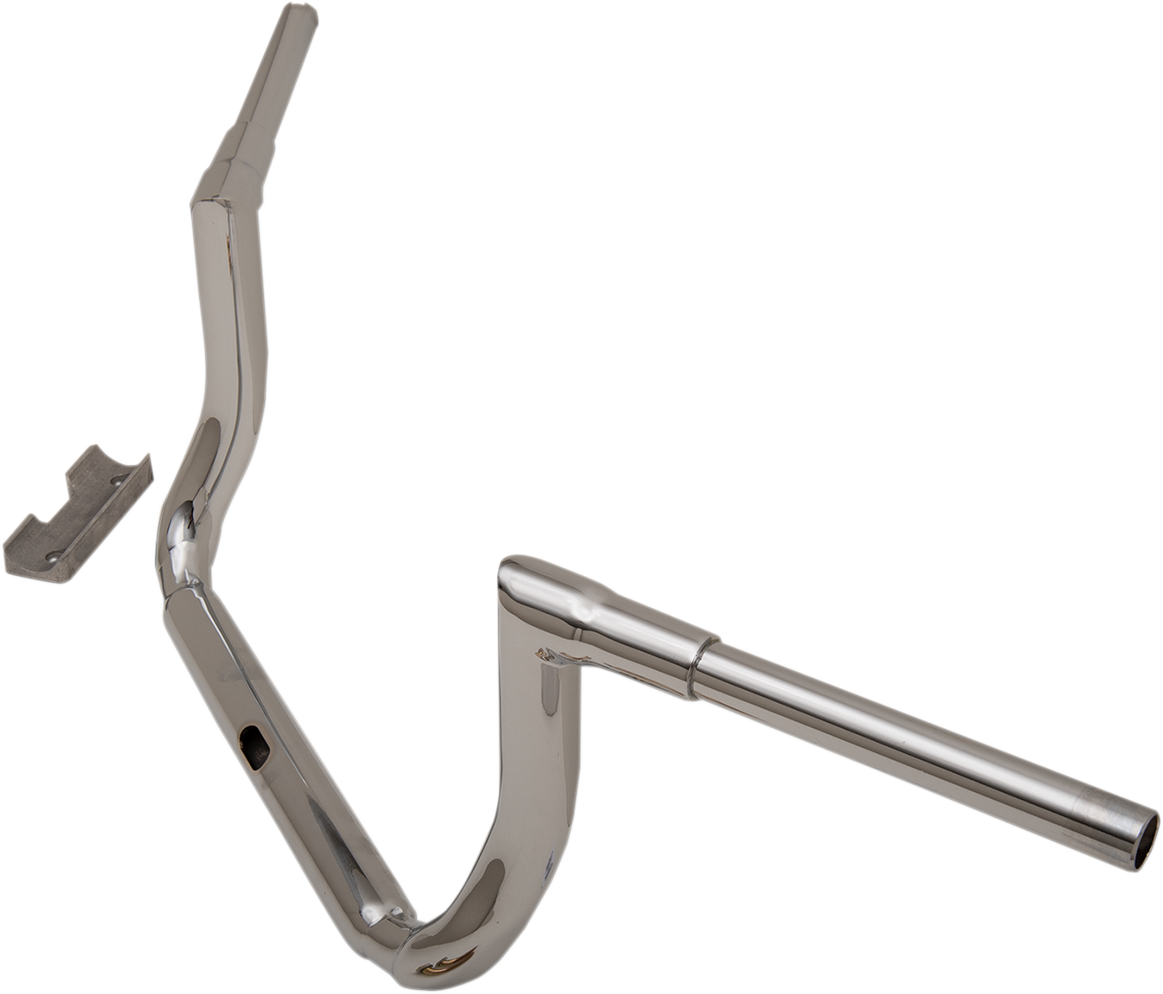 LA CHOPPERS 1-1/2" Grande Twin Peaks Touring Handlebar - 10" - Chrome LA-7365-10 — image 3