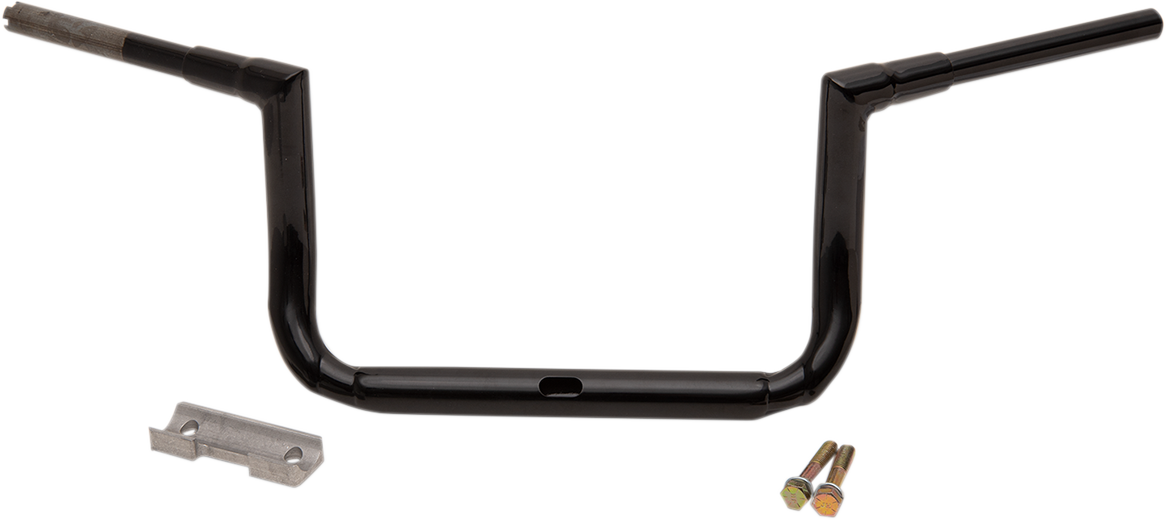 LA CHOPPERS 1-1/2" Grande Twin Peaks Touring Handlebar - 10" - Black LA-7365-10B — image 2