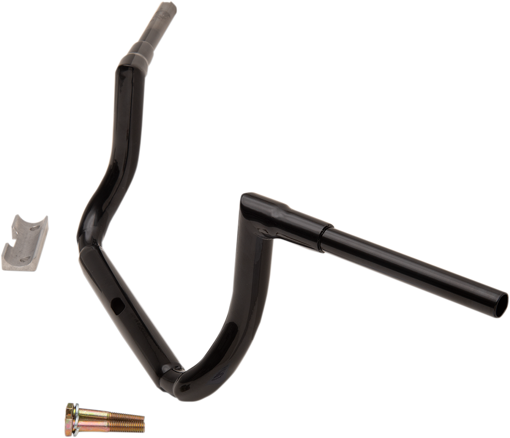 LA CHOPPERS 1-1/2" Grande Twin Peaks Touring Handlebar - 10" - Black LA-7365-10B — image 3