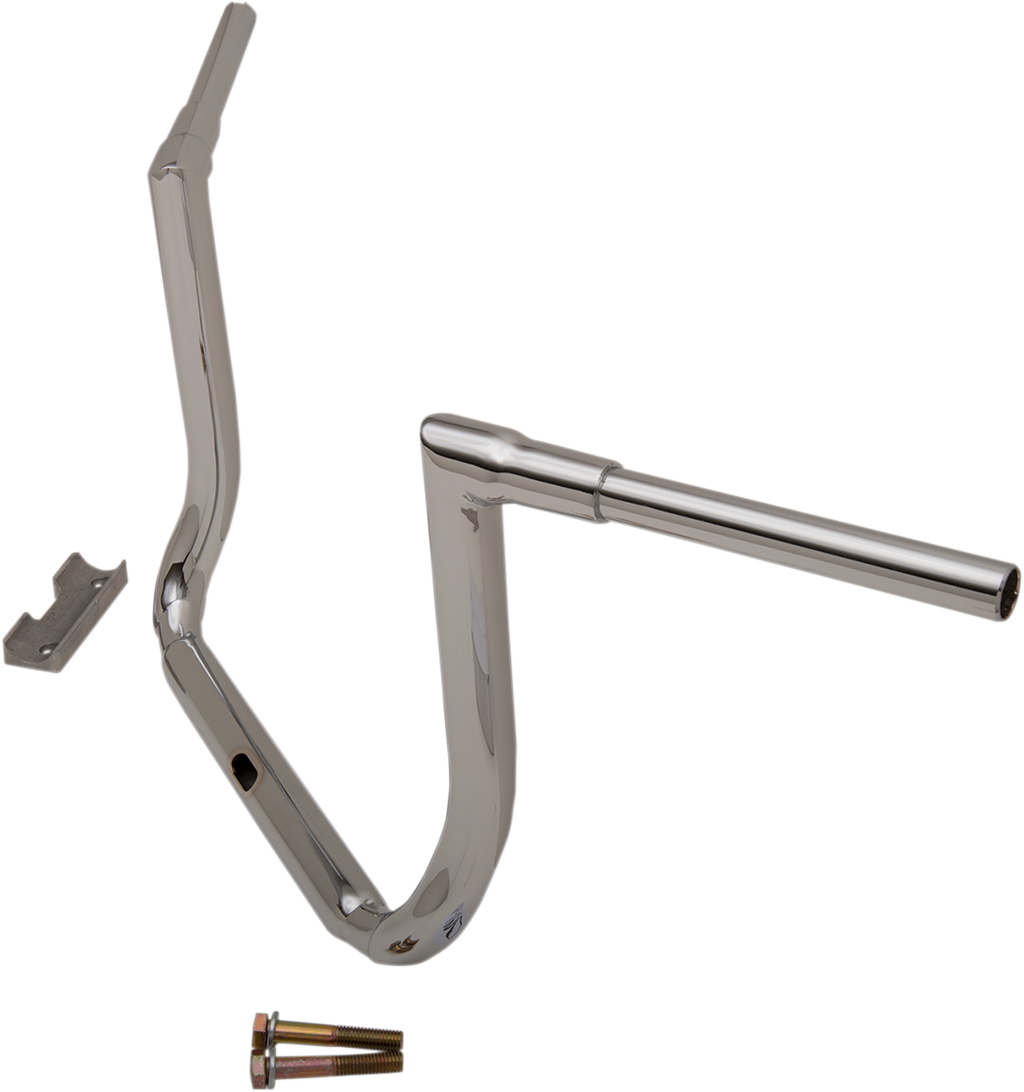 LA CHOPPERS 1-1/2" Grande Twin Peaks Touring Handlebar - 14" - Chrome LA-7365-14 — image 3