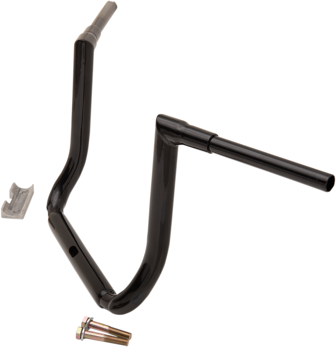 LA CHOPPERS 1-1/2" Grande Twin Peaks Touring Handlebar - 14" - Black LA-7365-14B — image 2