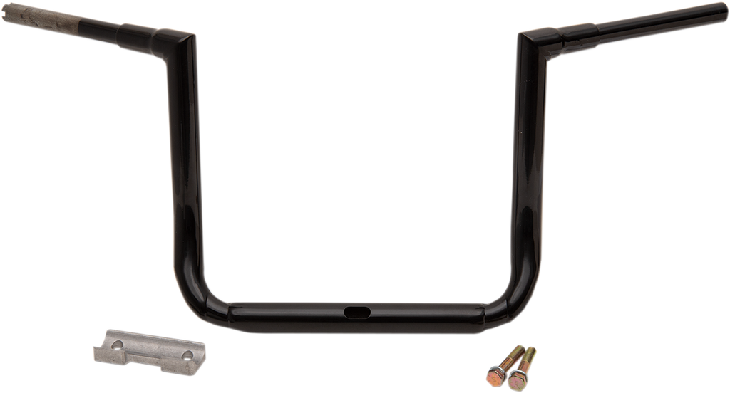 LA CHOPPERS 1-1/2" Grande Twin Peaks Touring Handlebar - 14" - Black LA-7365-14B — image 3