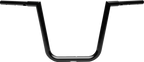 LA CHOPPERS 1-1/4" Twin Peaks Touring Handlebar - Road Glide - 12" - Black LA-7366-12B — image 1
