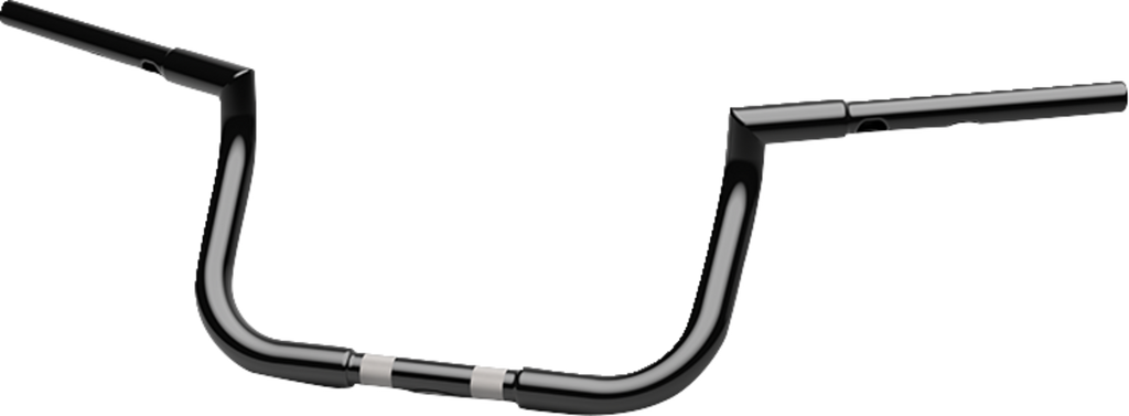 LA CHOPPERS 1-1/4" Twin Peaks Touring Handlebar - 8" - Black LA-7367-08B — image 2