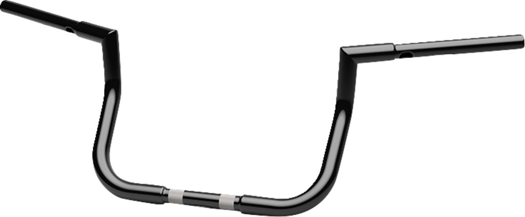 LA CHOPPERS 1-1/4" Twin Peaks Touring Handlebar - 10" - Black LA-7367-10B — image 2