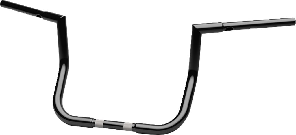 LA CHOPPERS 1-1/4" Twin Peaks Touring Handlebar - 12" - Black LA-7367-12B — image 2