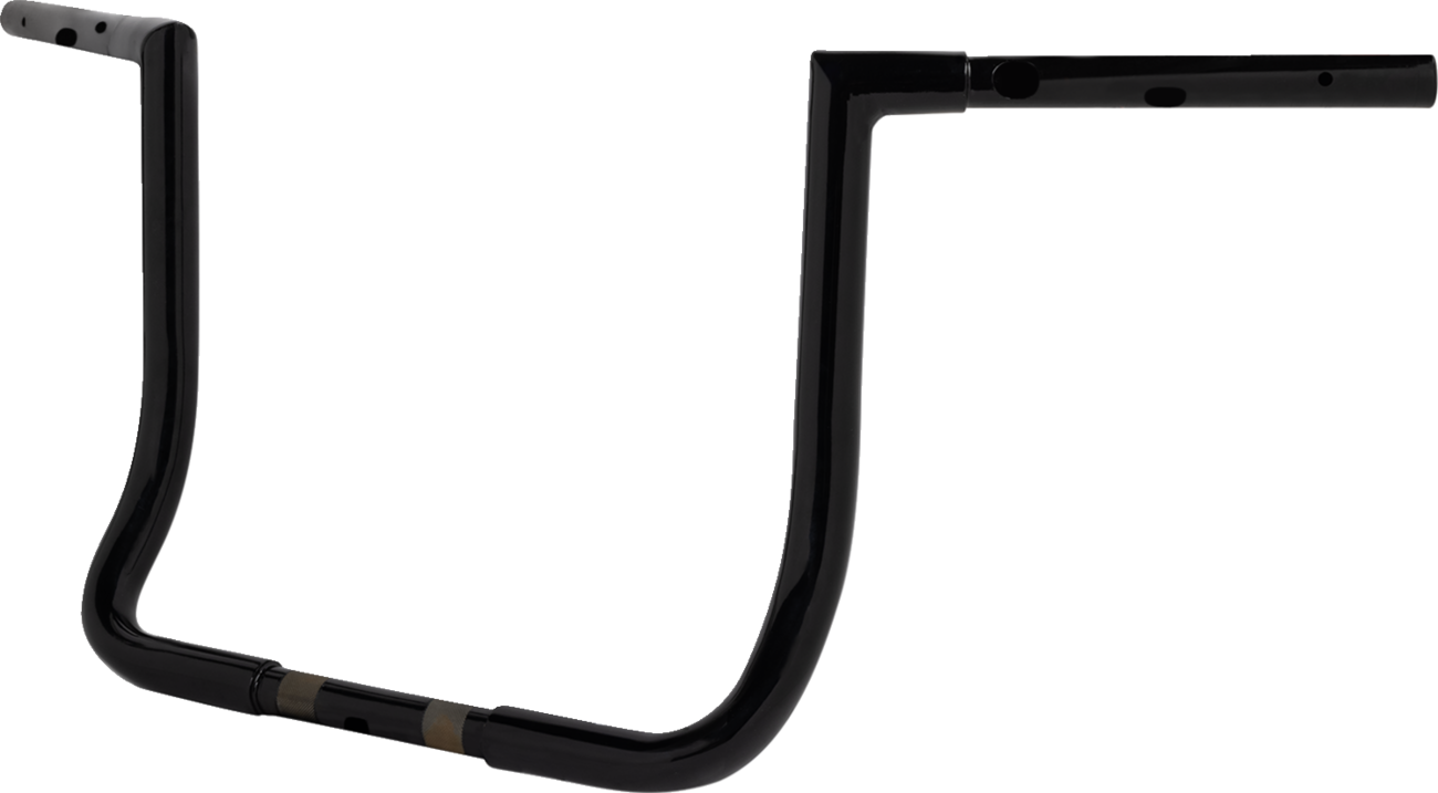 LA CHOPPERS Pre-Wired Twin Peaks Handlebar - 1-1/4" x 14" - Black LA-7367-14BW — image 2