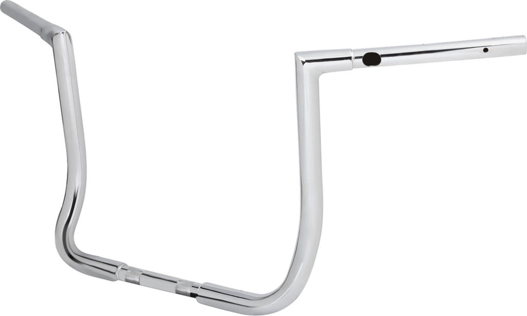 LA CHOPPERS Pre-Wired Twin Peaks Handlebar - 1-1/4" x 14" - Chrome LA-7367-14W — image 2