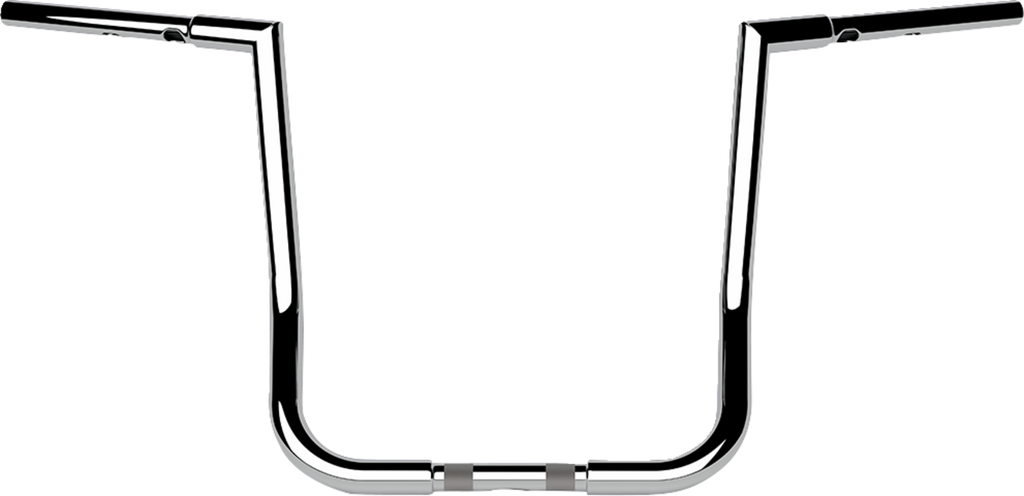 LA CHOPPERS 1-1/4" Twin Peaks Touring Handlebar - 16" - Chrome LA-7367-16 — image 1