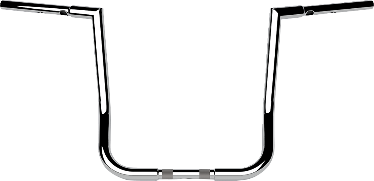 LA CHOPPERS 1-1/4" Twin Peaks Touring Handlebar - 16" - Chrome LA-7367-16 — image 1
