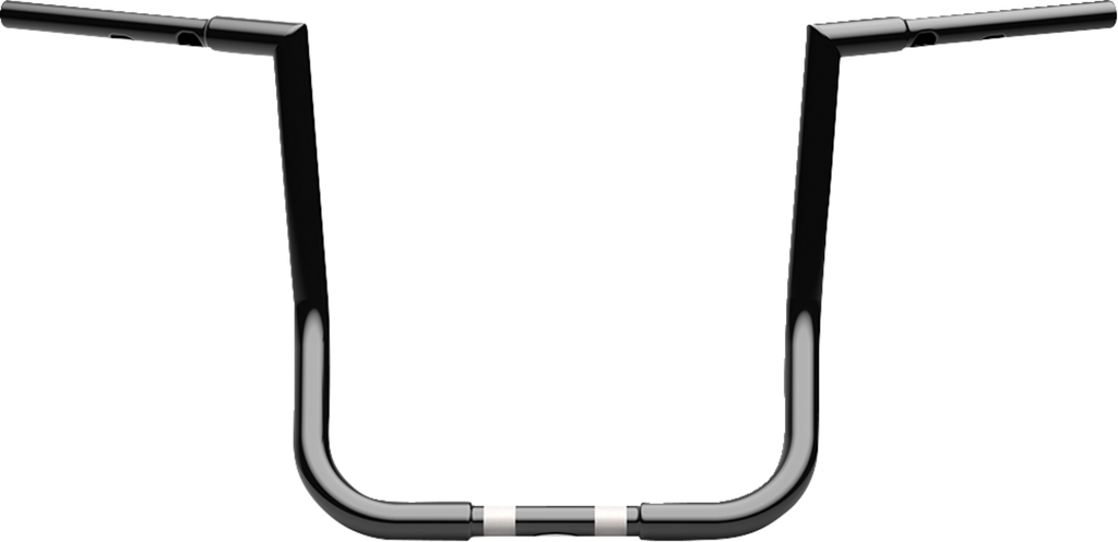 LA CHOPPERS 1-1/4" Twin Peaks Touring Handlebar - 16" - Black LA-7367-16B — image 1