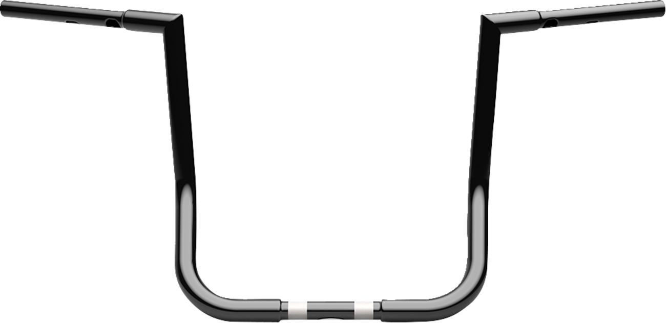 LA CHOPPERS 1-1/4" Twin Peaks Touring Handlebar - 16" - Black LA-7367-16B — image 1