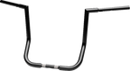 LA CHOPPERS 1-1/4" Twin Peaks Touring Handlebar - 16" - Black LA-7367-16B — image 2