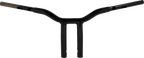 LA CHOPPERS One-Piece Kage Fighter Handlebar - Pullback - 10" x 1-1/4" - Black LA-7369-10B — image 1