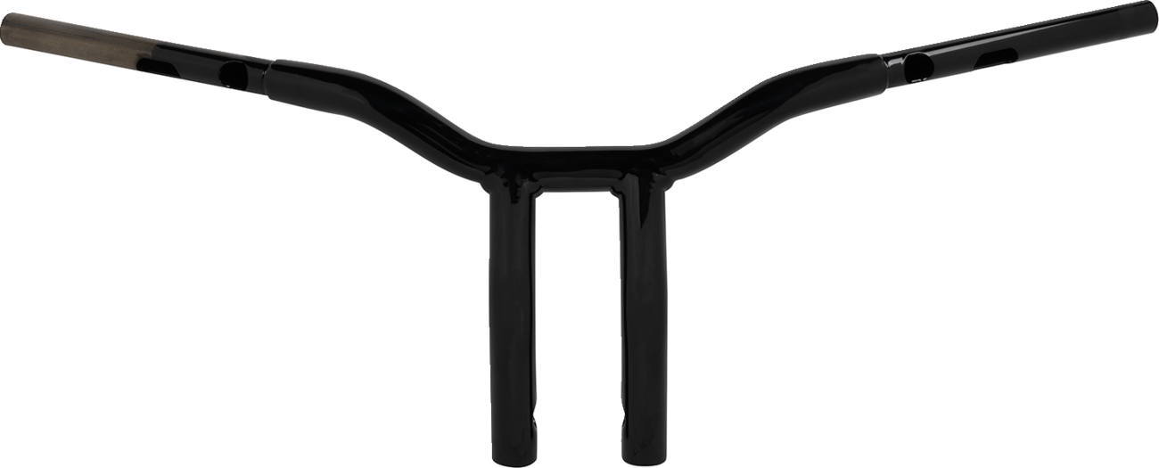 LA CHOPPERS One-Piece Kage Fighter Handlebar - Pullback - 10" x 1-1/4" - Black LA-7369-10B — image 1