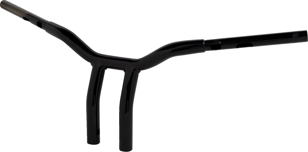 LA CHOPPERS One-Piece Kage Fighter Handlebar - Pullback - 10" x 1-1/4" - Black LA-7369-10B — image 2