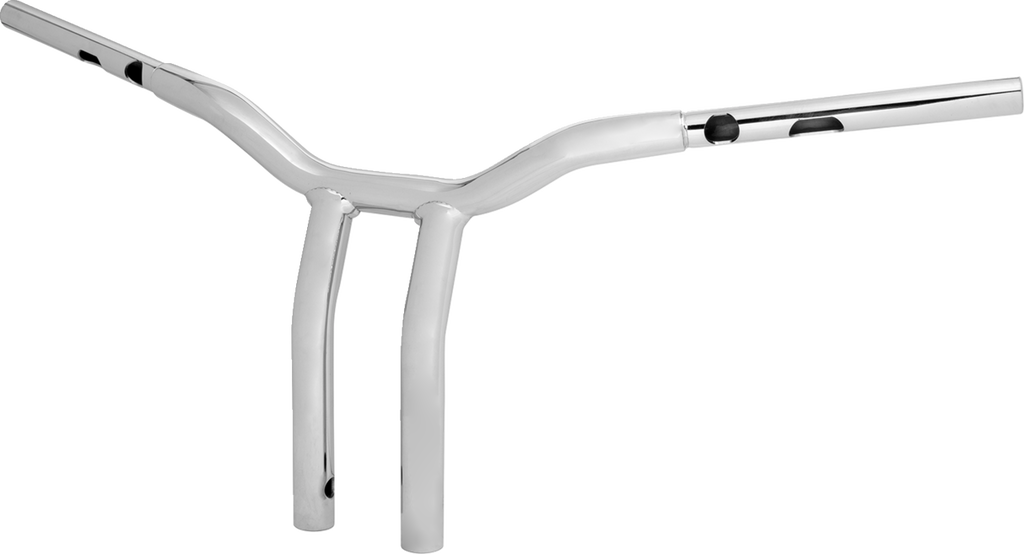 LA CHOPPERS One-Piece Kage Fighter Handlebar - Pullback - 12" x 1-1/4" - Chrome LA-7369-12 — image 2