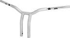 LA CHOPPERS One-Piece Kage Fighter Handlebar - Pullback - 12" x 1-1/4" - Chrome LA-7369-12 — image 2