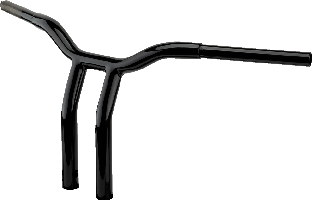 LA CHOPPERS One-Piece Kage Fighter Handlebar - Pullback - 12" x 1-1/4" - Black LA-7369-12B — image 2