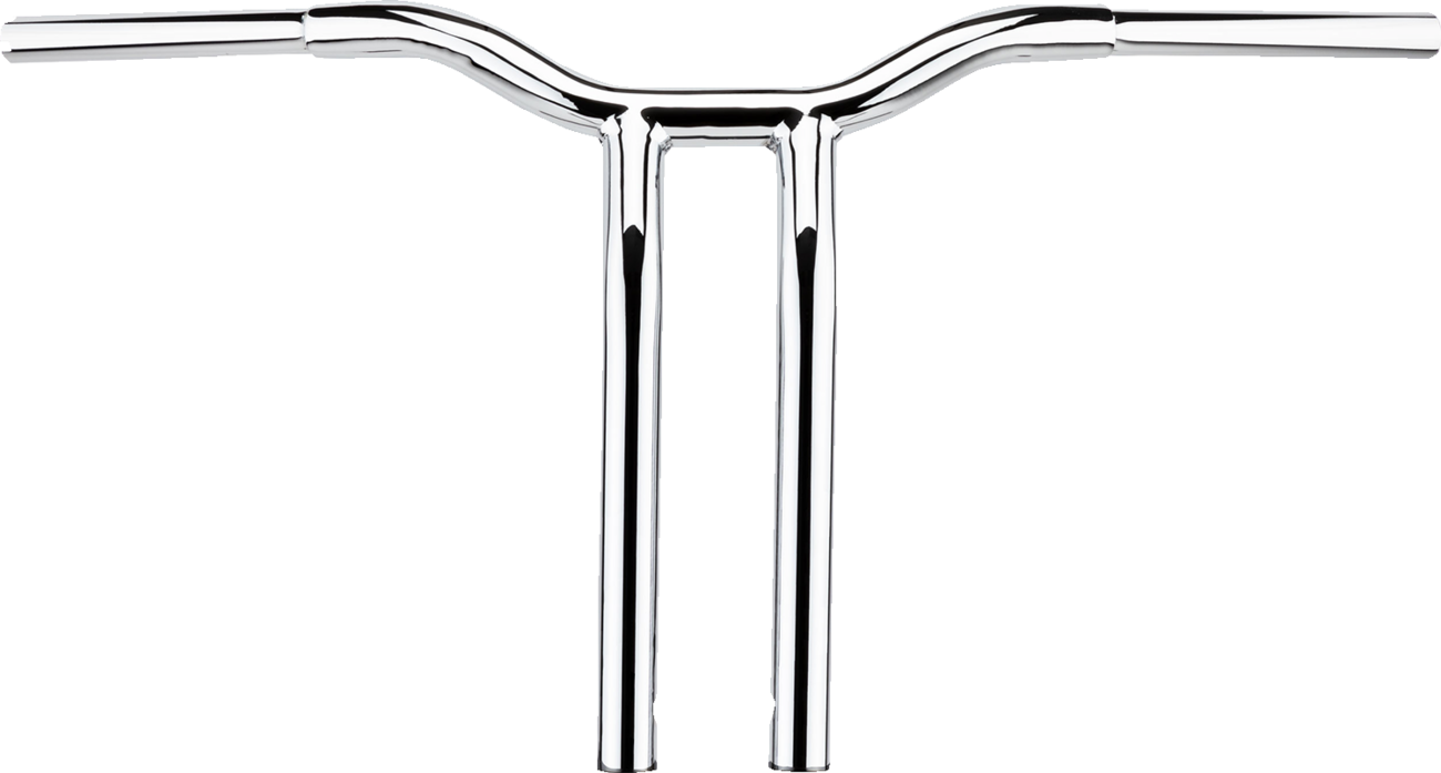 LA CHOPPERS One-Piece Kage Fighter Handlebar - Pullback - 14" x 1-1/4" - Chrome LA-7369-14 — image 1