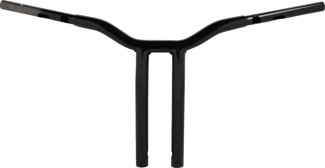 LA CHOPPERS One-Piece Kage Fighter Handlebar - Pullback - 14" x 1-1/4" - Black LA-7369-14B — image 1