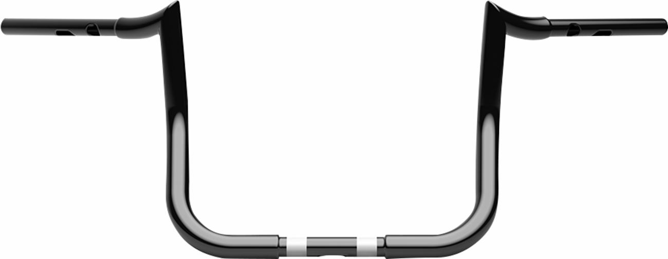 LA CHOPPERS 1-1/4" Prime Ape Handlebar - 10" - Black LA-7371-10B — image 1