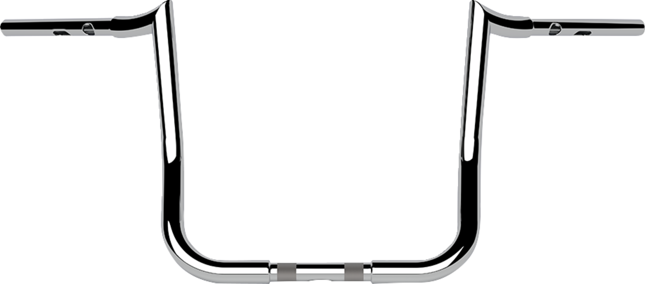 LA CHOPPERS 1-1/4" Prime Ape Handlebar - 12" - Chrome LA-7371-12 — image 1