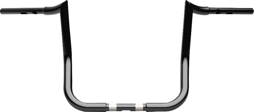 LA CHOPPERS 1-1/4" Prime Ape Handlebar - 12" - Black LA-7371-12B — image 1
