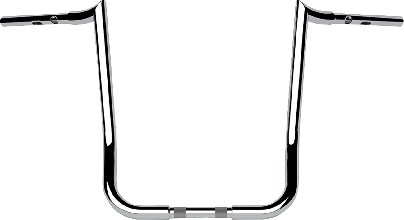 LA CHOPPERS 1-1/4" Prime Ape Handlebar - 16" - Chrome LA-7371-16 — image 1