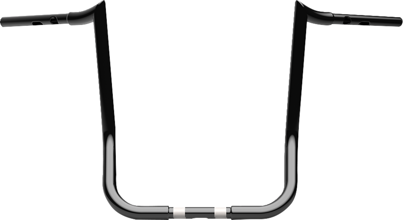 LA CHOPPERS 1-1/4" Prime Ape Handlebar - 16" - Black LA-7371-16B — image 1