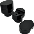 LA CHOPPERS Springer Handlebar Riser Kit - Hefty - Black LA-7410-00B — image 1