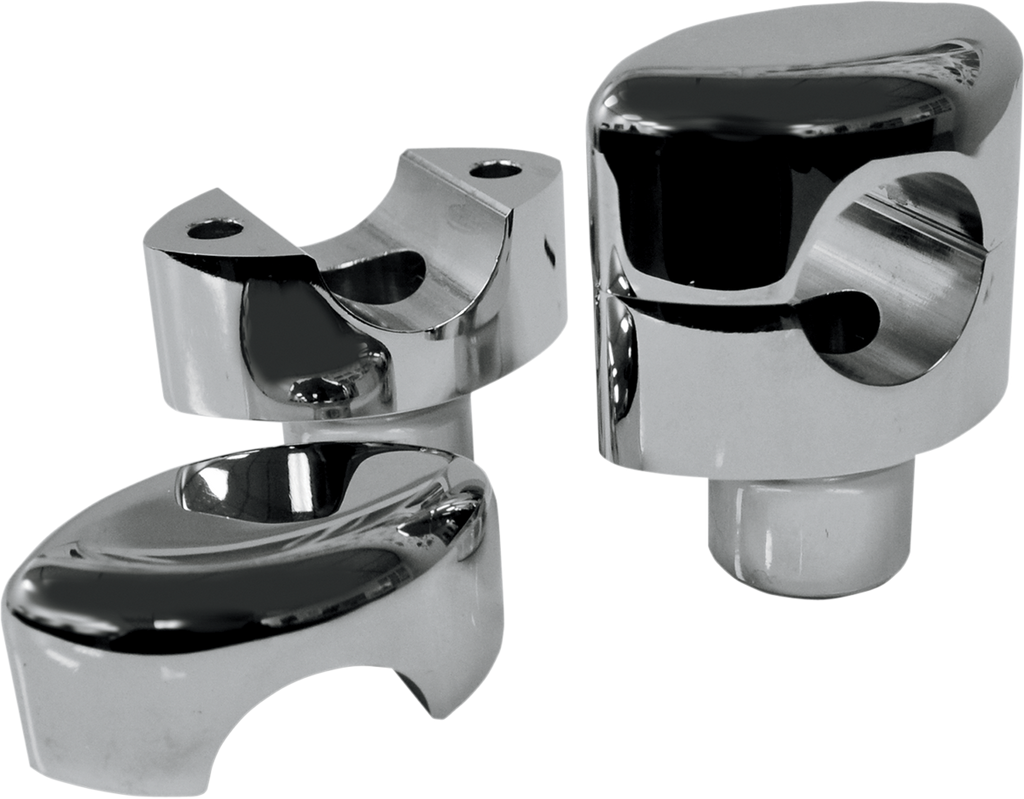 LA CHOPPERS Springer Handlebar Riser Kit - Black LA-7410-02B — image 2