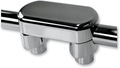LA CHOPPERS Hefty Handlebar Riser & Top Clamp Kit - 1-1/2" - Chrome LA-7446-01 — image 1