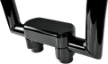 LA CHOPPERS Hefty Handlebar Riser & Top Clamp Kit - 1-1/2" - Black LA-7446-01B — image 1