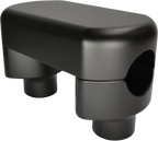 LA CHOPPERS Hefty Handlebar Riser & Top Clamp Kit - 1-1/2" - Flat Black LA-7446-01M — image 1