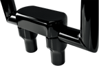 LA CHOPPERS Hefty Handlebar Riser & Top Clamp Kit - 3" - Black LA-7446-03B — image 1