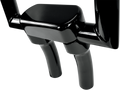 LA CHOPPERS Hefty Handlebar Riser & Top Clamp Kit - 5-1/2" - Black LA-7446-05B — image 1