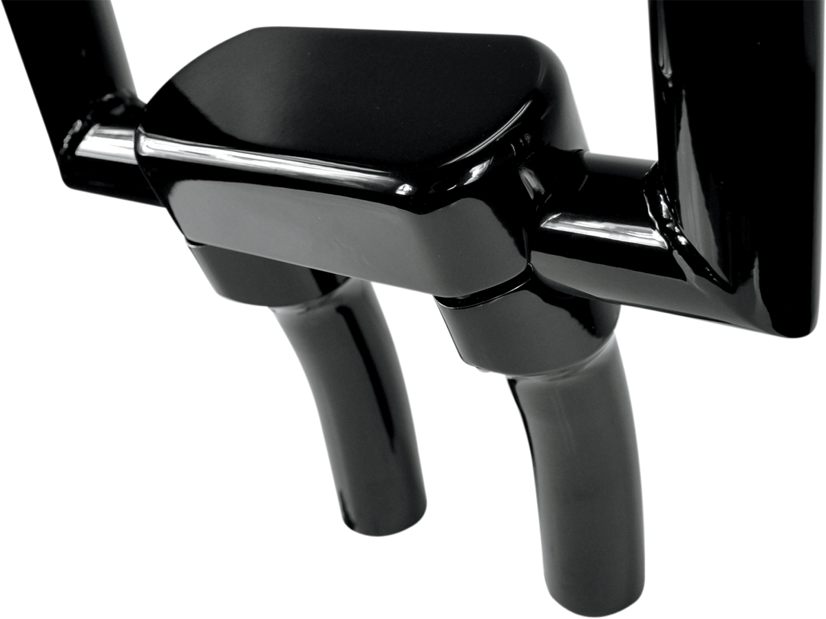 LA CHOPPERS Hefty Handlebar Riser & Top Clamp Kit - 5-1/2" - Black LA-7446-05B — image 1