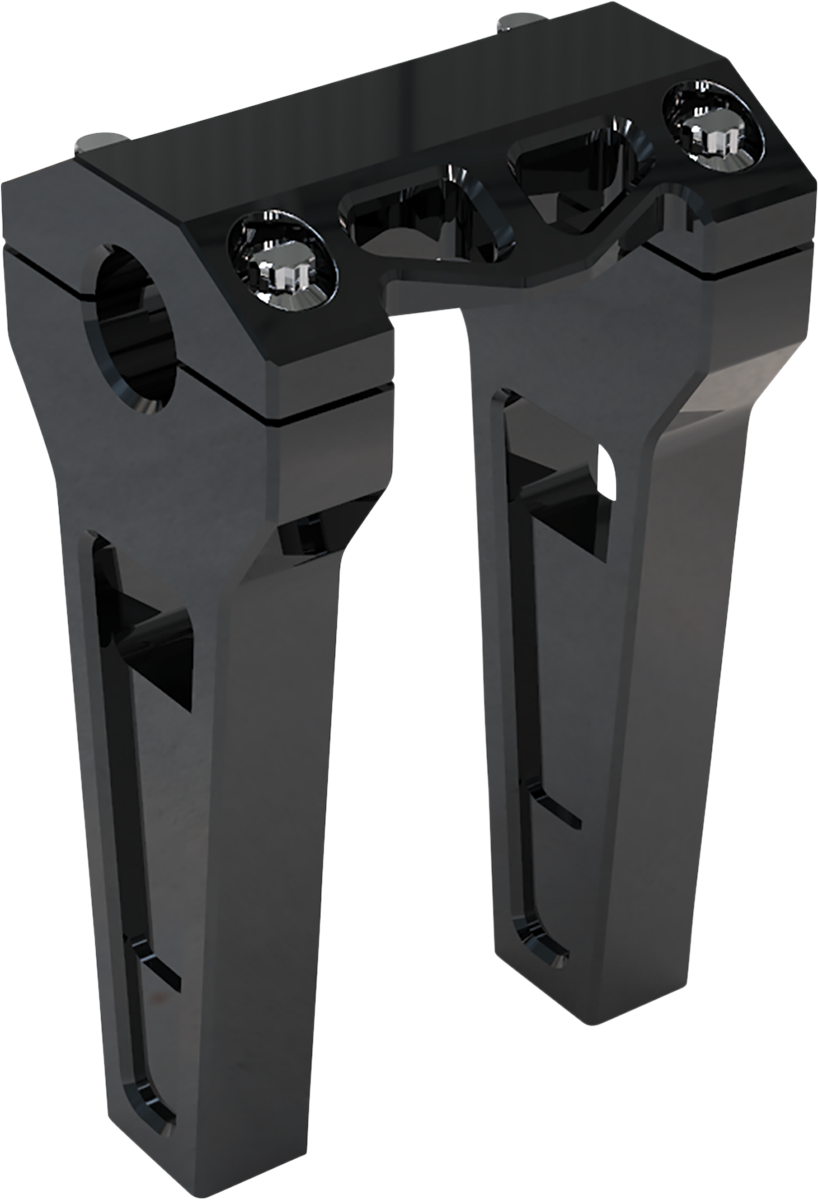 LA CHOPPERS Performance Risers - Straight - 6" - Black Anodized LA-7470-06B — image 1