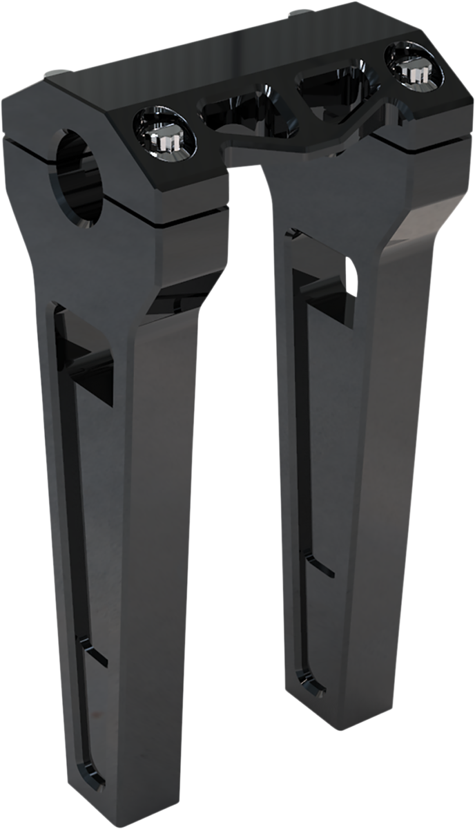 LA CHOPPERS Performance Risers - Straight - 8" - Black Anodized LA-7470-08B — image 1